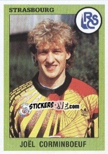 Sticker Joel Corminboeuf - FOOT 1993-1994 - Panini