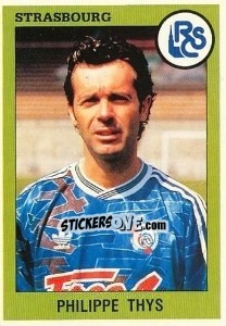 Figurina Philippe Thys - FOOT 1993-1994 - Panini