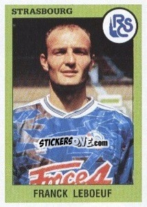 Cromo Frank Leboeuf