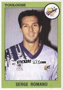 Cromo Serge Romano - FOOT 1993-1994 - Panini