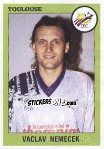 Sticker Vaclav Nemecek - FOOT 1993-1994 - Panini