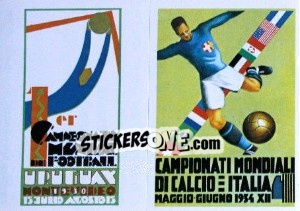 Sticker World Cup 1930-1934 - FOOT 1993-1994 n. 345 - Panini