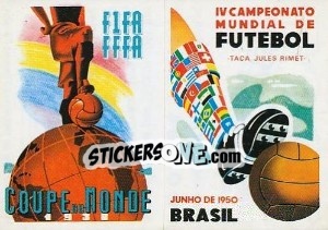 Figurina World Cup 1938-1950 - FOOT 1993-1994 - Panini