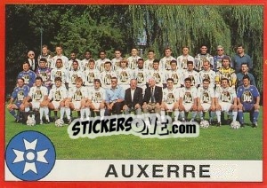 Cromo Equipe Auxerre - FOOT 1994-1995 - Panini