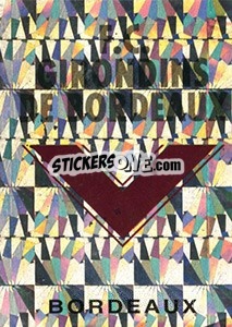Sticker Ecusson Bordeaux - FOOT 1994-1995 - Panini