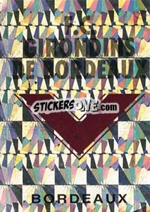 Sticker Ecusson Bordeaux - FOOT 1994-1995 n. 5 - Panini