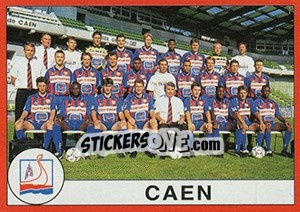 Figurina Equipe Caen - FOOT 1994-1995 - Panini