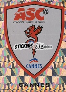 Sticker Ecusson Cannes - FOOT 1994-1995 n. 9 - Panini