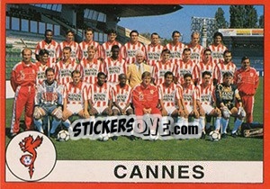 Sticker Equipe Cannes - FOOT 1994-1995 - Panini