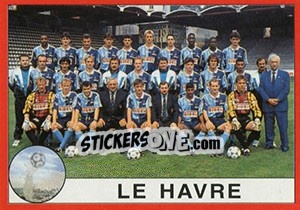 Sticker Equipe Le Havre - FOOT 1994-1995 n. 11 - Panini