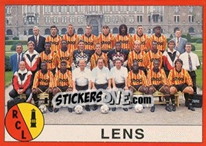Sticker Equipe Lens - FOOT 1994-1995 n. 14 - Panini