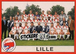 Cromo Equipe Lille - FOOT 1994-1995 - Panini