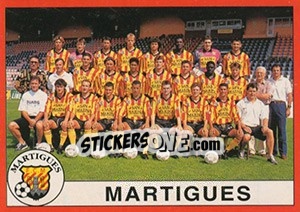 Cromo Equipe Martigues - FOOT 1994-1995 - Panini