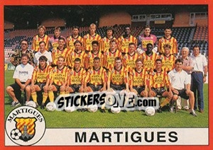 Figurina Equipe Martigues - FOOT 1994-1995 - Panini