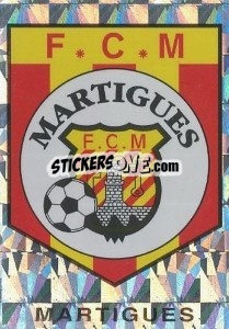 Cromo Ecusson Martigues - FOOT 1994-1995 - Panini