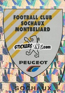 Sticker Ecusson Sochaux - FOOT 1994-1995 n. 37 - Panini