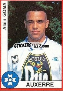 Figurina Alain Goma - FOOT 1994-1995 n. 42 - Panini