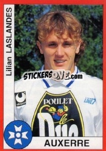 Cromo Lilian Laslandes - FOOT 1994-1995 n. 50 - Panini