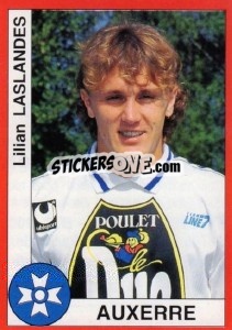 Figurina Lilian Laslandes - FOOT 1994-1995 - Panini