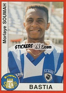 Sticker Morlaye Soumah - FOOT 1994-1995 - Panini