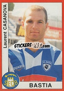 Sticker Laurent Casanova - FOOT 1994-1995 n. 59 - Panini
