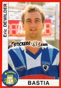 Sticker Eric Dewilder - FOOT 1994-1995 n. 61 - Panini