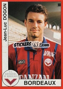 Sticker Jean-Luc Dogon - FOOT 1994-1995 n. 68 - Panini