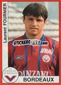 Sticker Laurent Fournier - FOOT 1994-1995 n. 72 - Panini
