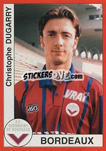 Figurina Christophe Dugarry - FOOT 1994-1995 - Panini