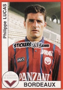 Figurina Philippe Lucas - FOOT 1994-1995 - Panini