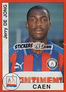 Sticker Jerry De Jong - FOOT 1994-1995 - Panini