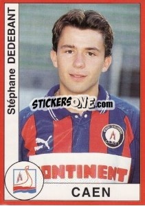 Cromo Stéphane Dedebant - FOOT 1994-1995 - Panini