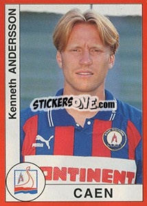 Sticker Kenneth Andersson - FOOT 1994-1995 - Panini