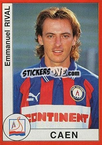 Sticker Emmanuel Rival - FOOT 1994-1995 - Panini