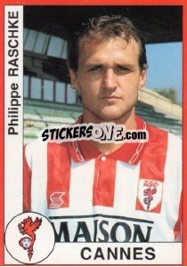 Sticker Philippe Raschke - FOOT 1994-1995 - Panini