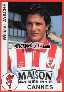 Sticker William Ayache - FOOT 1994-1995 - Panini