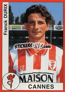 Cromo Franck Durix - FOOT 1994-1995 - Panini