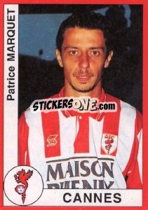 Sticker Patrice Marquet - FOOT 1994-1995 - Panini