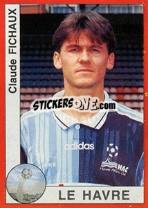 Cromo Claude Fichaux - FOOT 1994-1995 - Panini