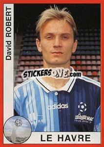 Cromo David Robert - FOOT 1994-1995 - Panini