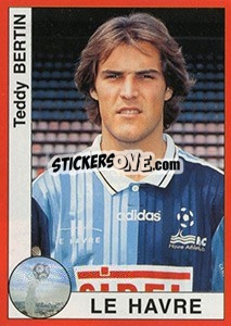 Figurina Tedy Bertin - FOOT 1994-1995 n. 114 - Panini