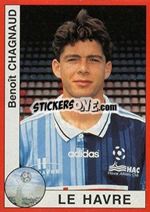 Figurina Benoît Chagnaud - FOOT 1994-1995 - Panini