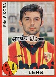 Sticker Eric Sikora - FOOT 1994-1995 n. 120 - Panini