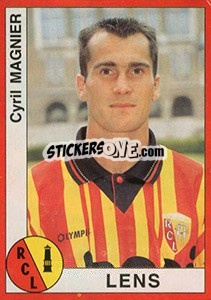 Figurina Cyril Magnier - FOOT 1994-1995 - Panini