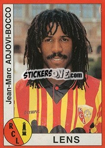 Sticker Jean-Marc Adjovi-Bocco - FOOT 1994-1995 n. 123 - Panini