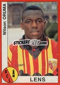 Cromo Wilson Oruma - FOOT 1994-1995 - Panini