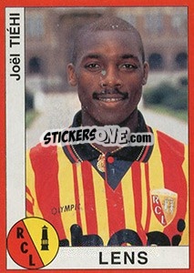 Sticker Joël Tiéhi - FOOT 1994-1995 n. 128 - Panini