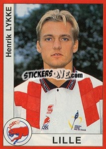 Cromo Henrik Lykke - FOOT 1994-1995 n. 135 - Panini