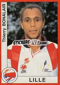 Sticker Thierry Bonalair - FOOT 1994-1995 - Panini