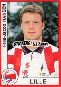 Sticker Friis-Jacob Hansen - FOOT 1994-1995 - Panini